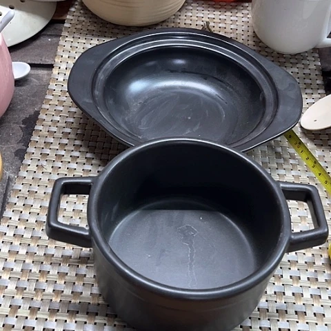 微瑕，明火，约14厘米，高度7皇冠，口径19，高度5dx无盖