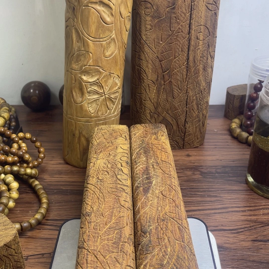 用***8檀香木手把件手把件