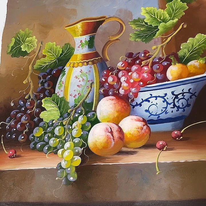 油画恭喜嘻嘻仔仔细细