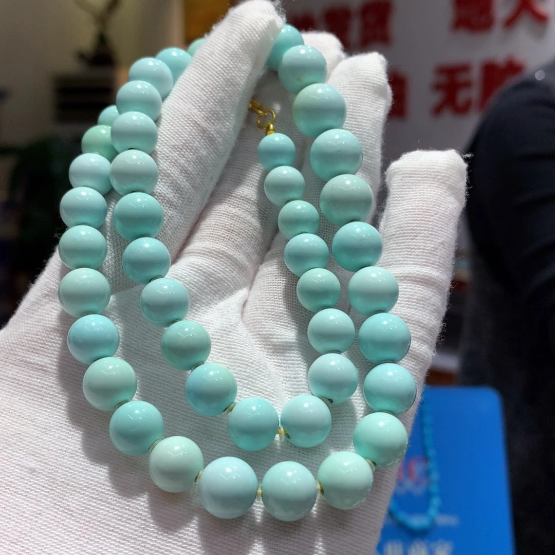 未镶嵌绿松石锁骨链