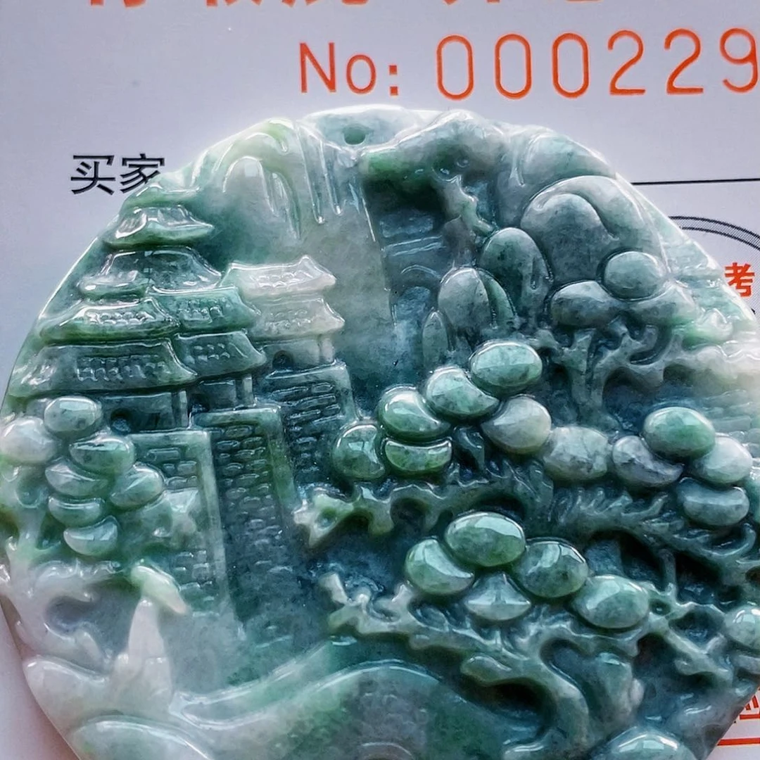 吊坠(不含链)未镶嵌翡翠