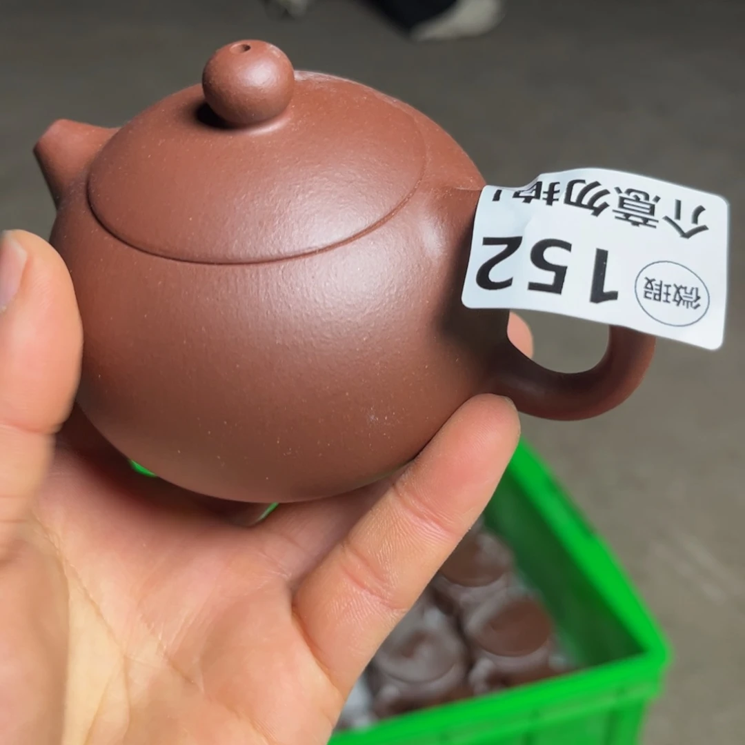 紫砂茶壶中槽清西施200左右瑕疵