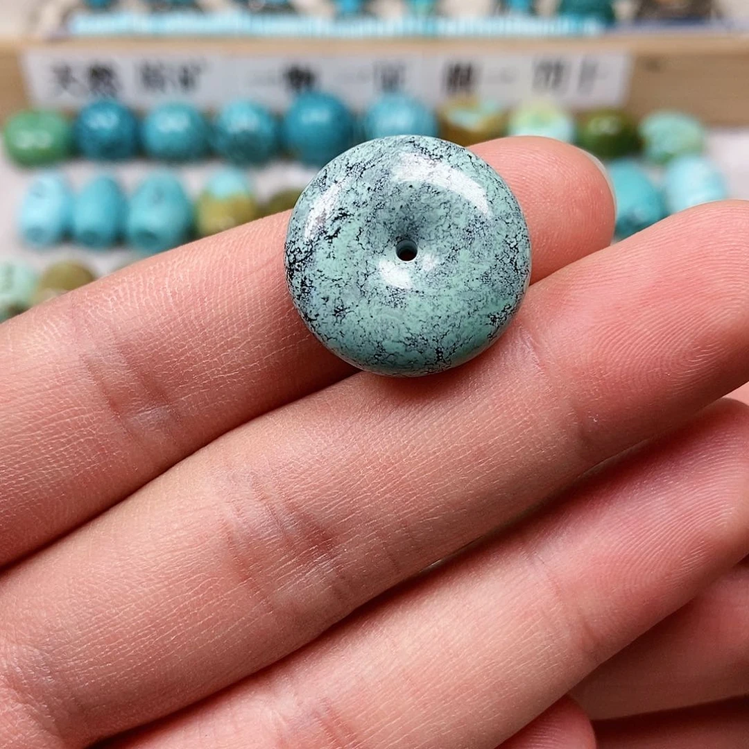 未镶嵌绿松石珠宝半成品