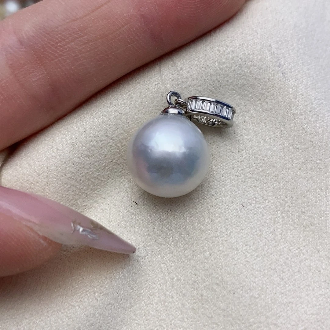 【闪购商品】海水珍珠银S925镶嵌颈饰