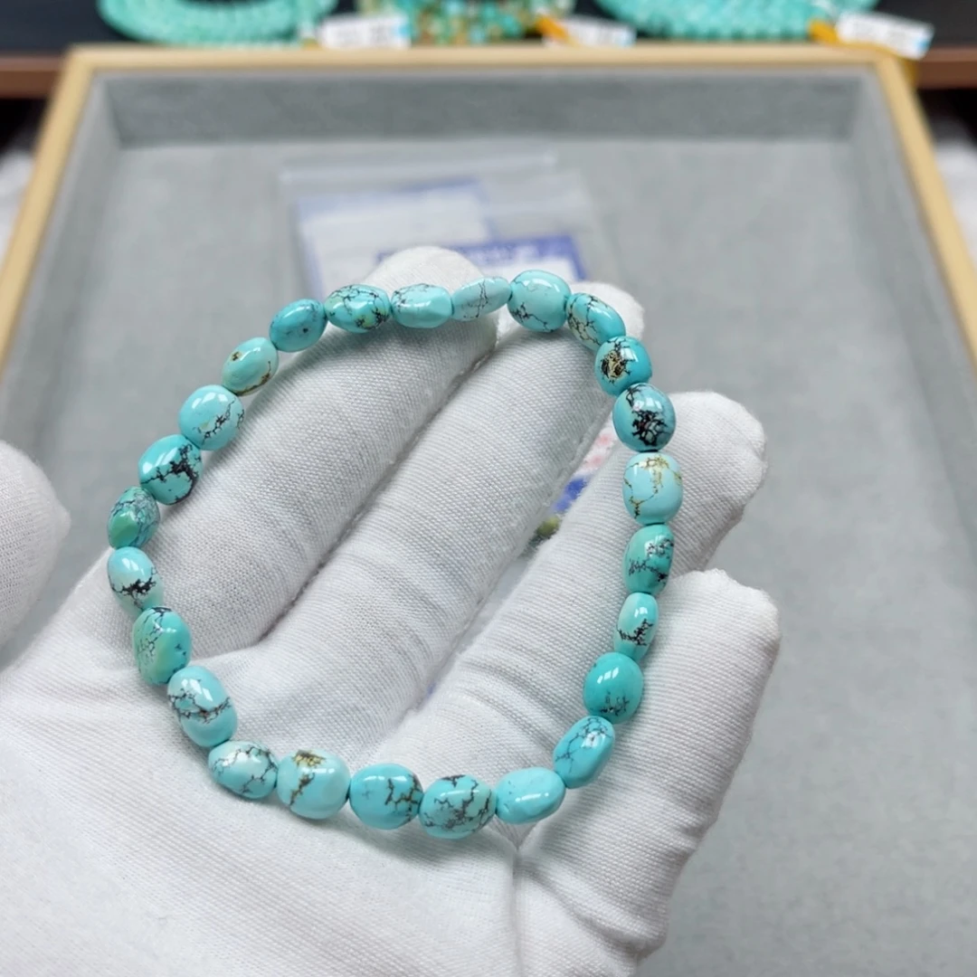 绿松石未镶嵌挂件