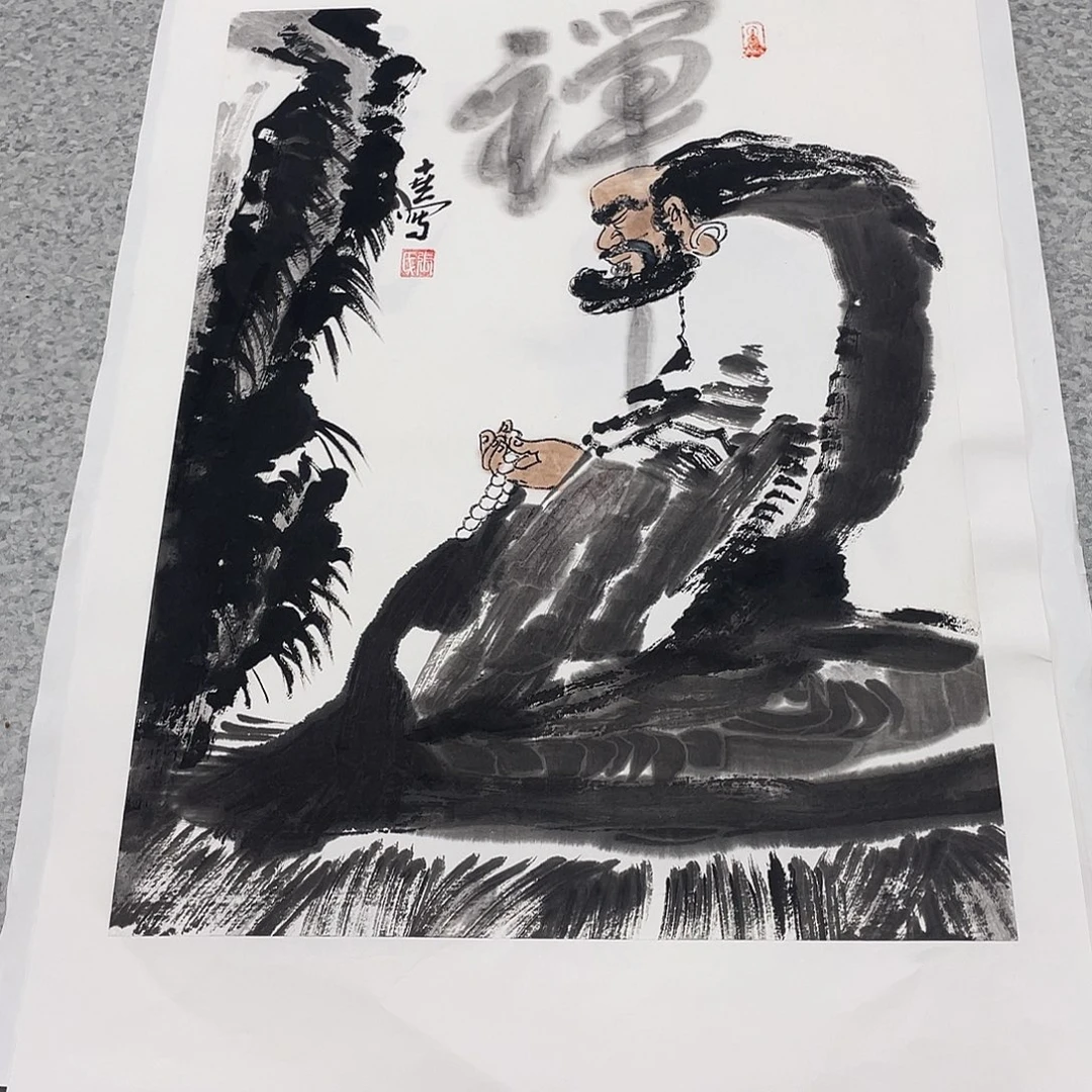 国画1.4平尺国画作品