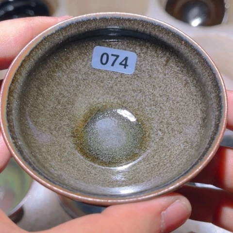 茶盏原矿原釉柴烧建盏