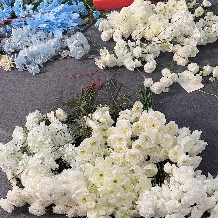 共100支 仿真白色系混搭款