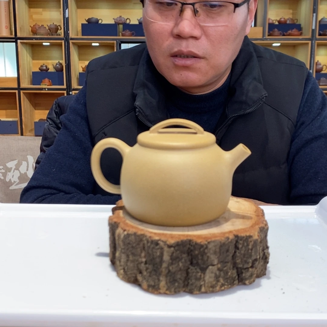 紫砂茶壶青段汉瓦壶