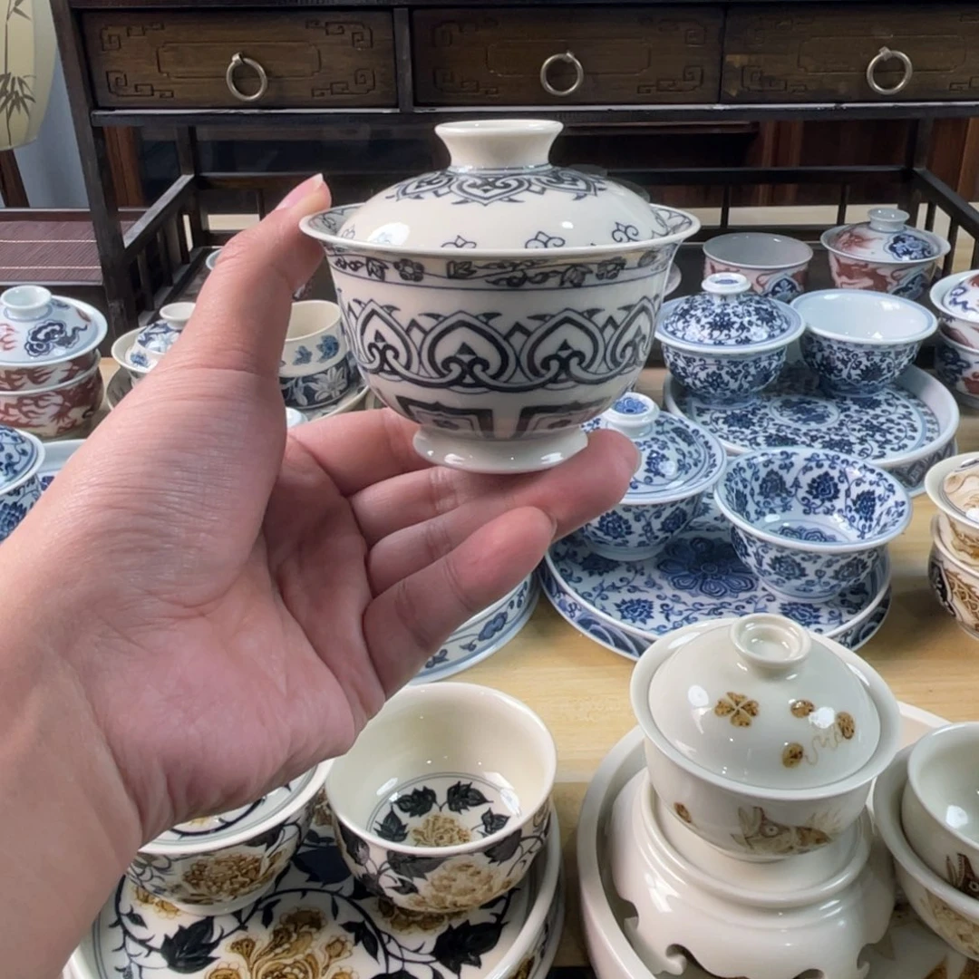 景德镇手工手绘茶具