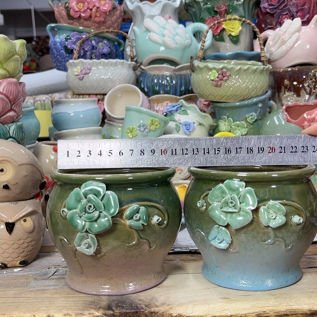 陶瓷陶瓷花盆特价上新