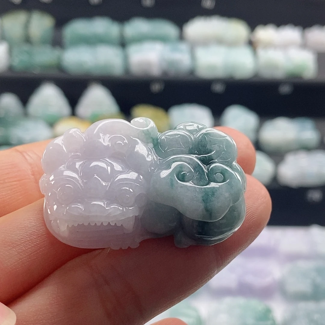 颈饰未镶嵌翡翠翡翠貔貅