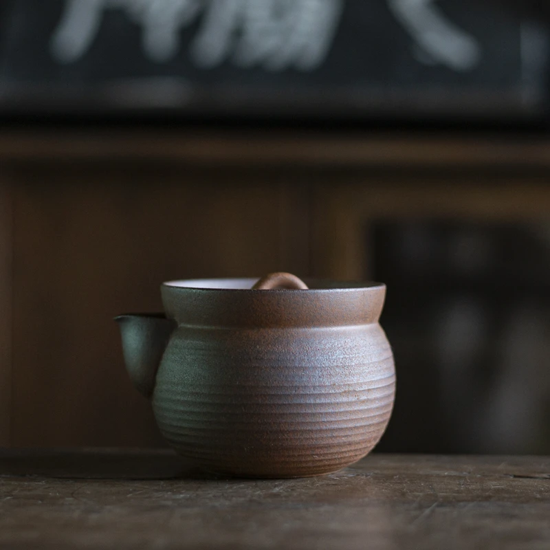 【斋居】灰念青山矮宝瓶150CC（Q0541）口径70mm*高60mm家用