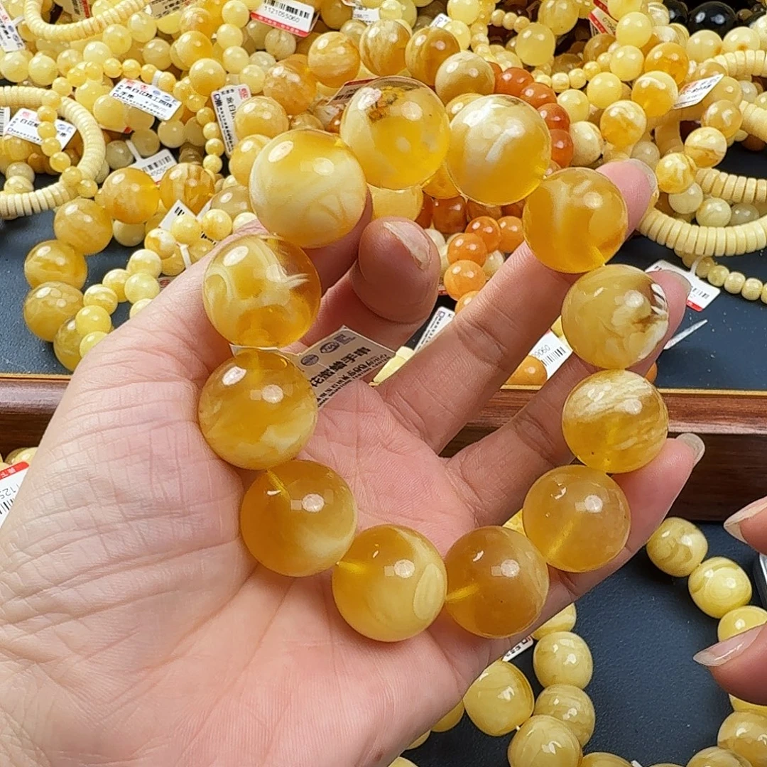 琥珀未镶嵌珠宝奇石