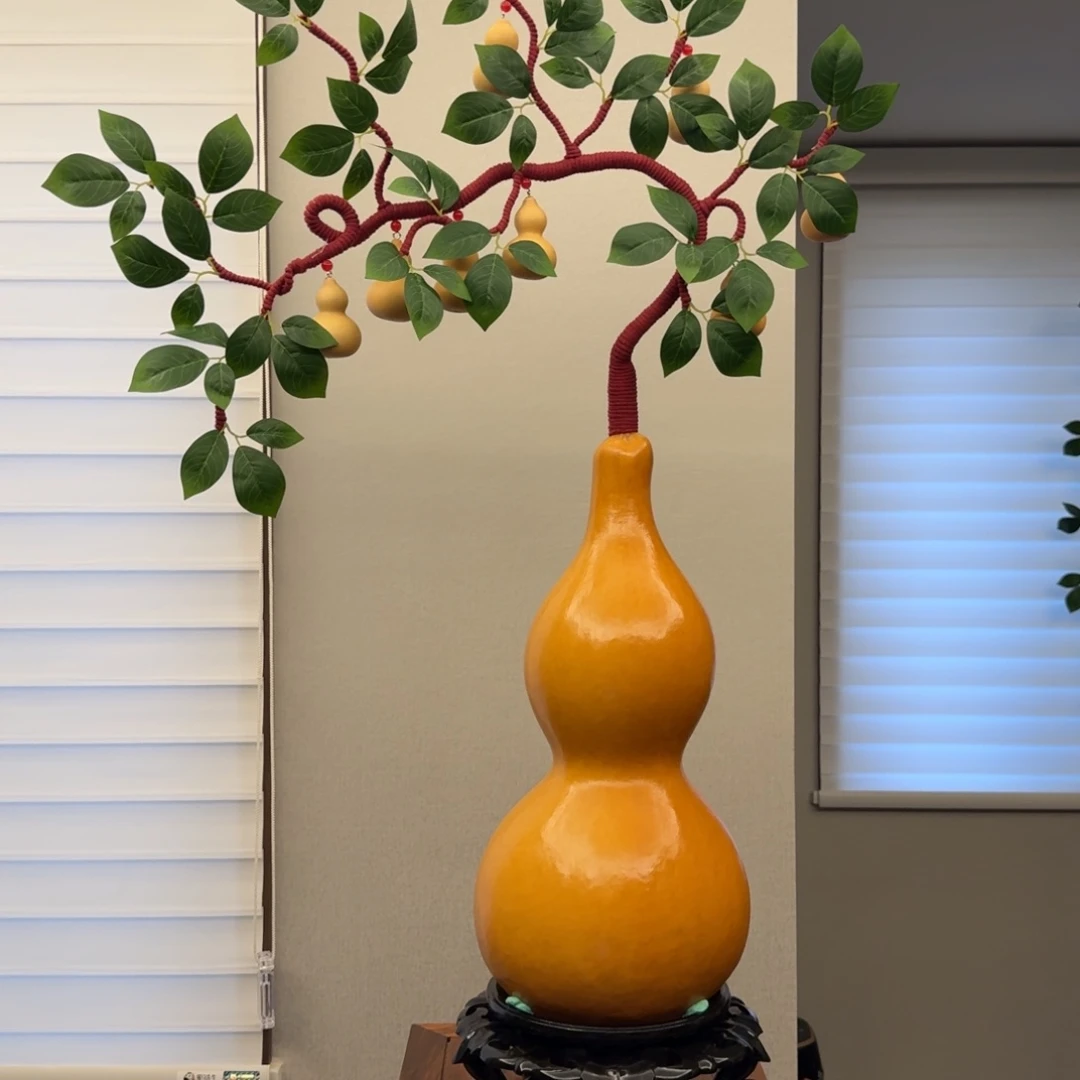 人***花天然精品葫芦摆件1288