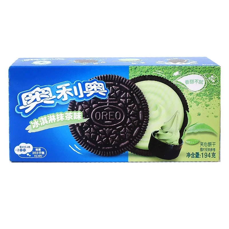 SH-A 奥利奥冰淇淋抹茶味夹心饼干194g*4
