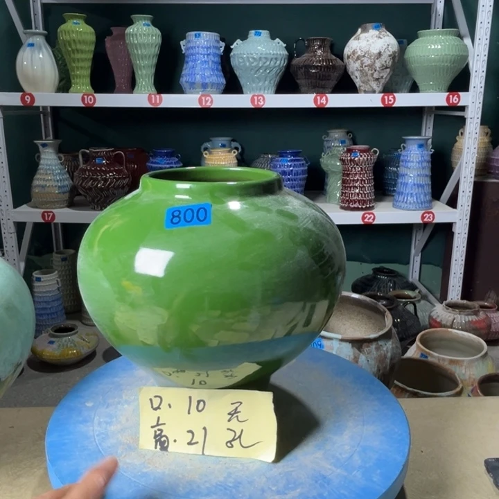 景德镇陶瓷花盆花器800