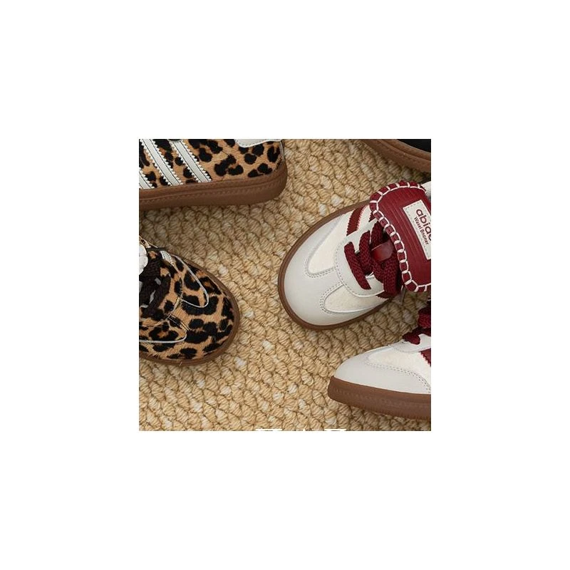 儿童魔术贴休闲鞋240171复古翻盖休闲运动德训鞋