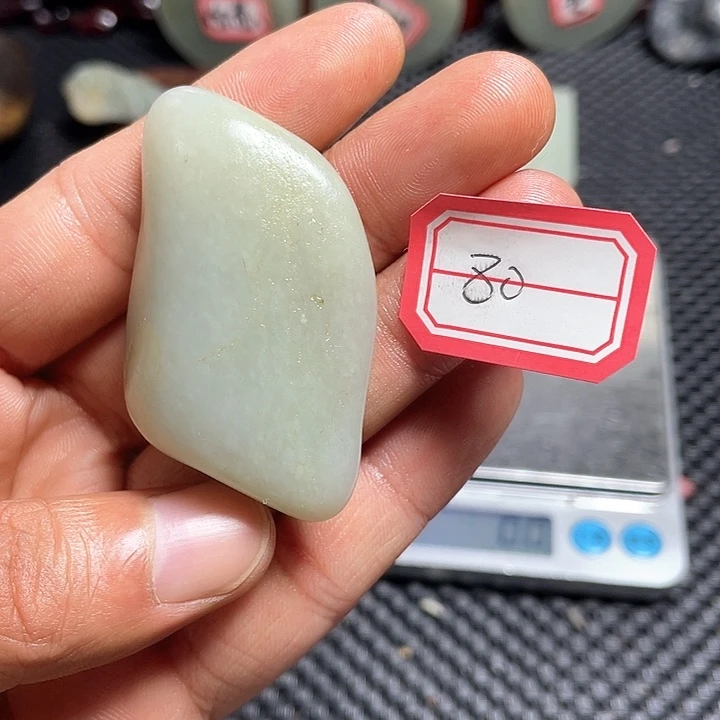 未镶嵌和田玉（糖玉）挂件80