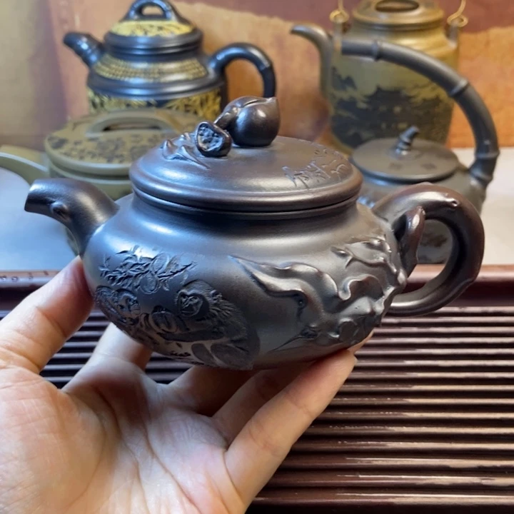 茶壶紫砂紫砂全手工