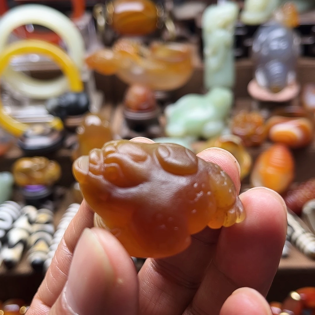 玛瑙/玉髓未镶嵌车挂
