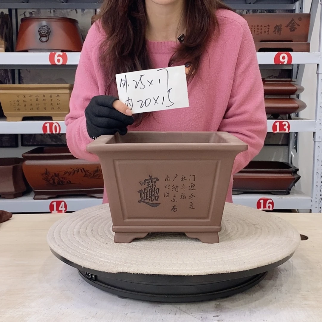 花盆紫砂紫砂花盆