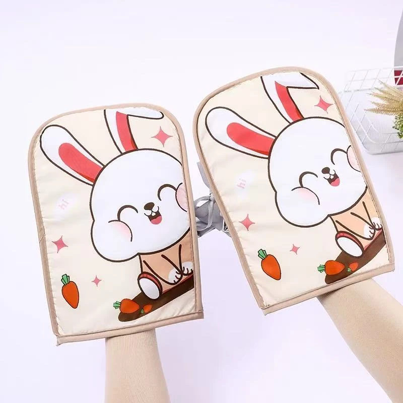 【随机图案】防风防晒手套2副