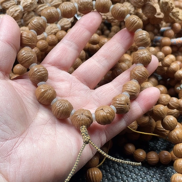 草珠菩提手串1.4南瓜大奔