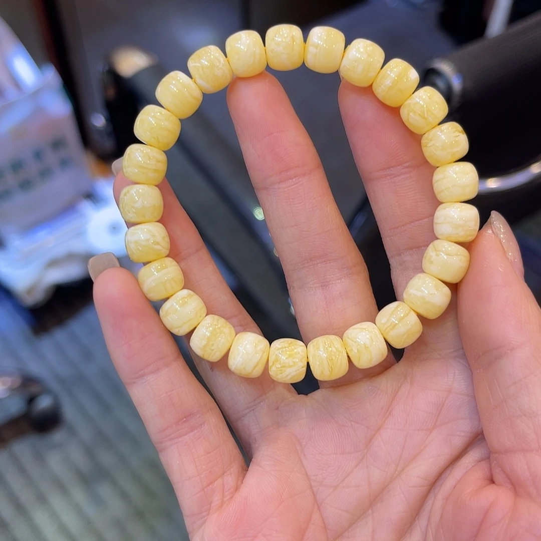 琥珀手链未镶嵌蜜蜡手串