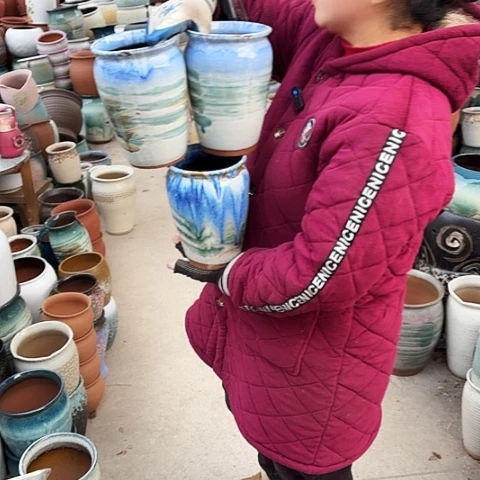 口14高20瑕疵盆子