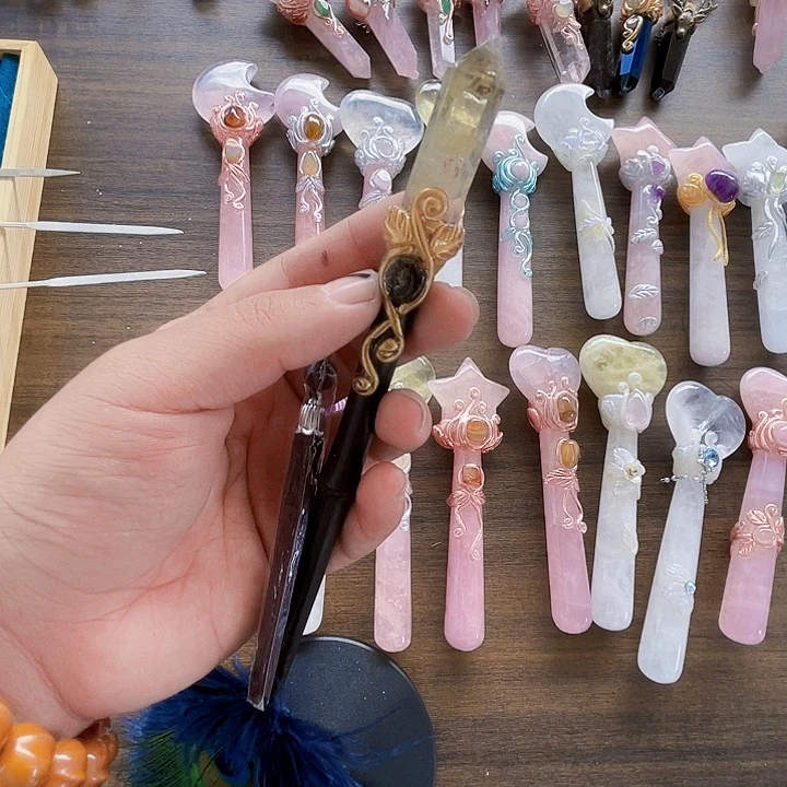 热***宝未镶嵌珠宝半成品水晶水晶