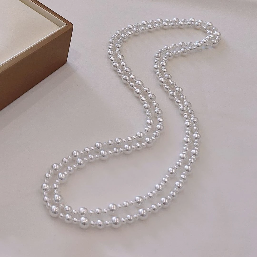 小香风轻奢毛衣链4648相间毛衣链160cm