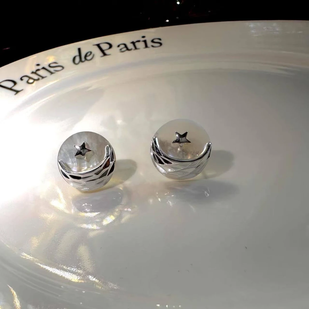 925银银制品 戒指 手链 项链 耳环集合链接 手工可爱少女复古粉色