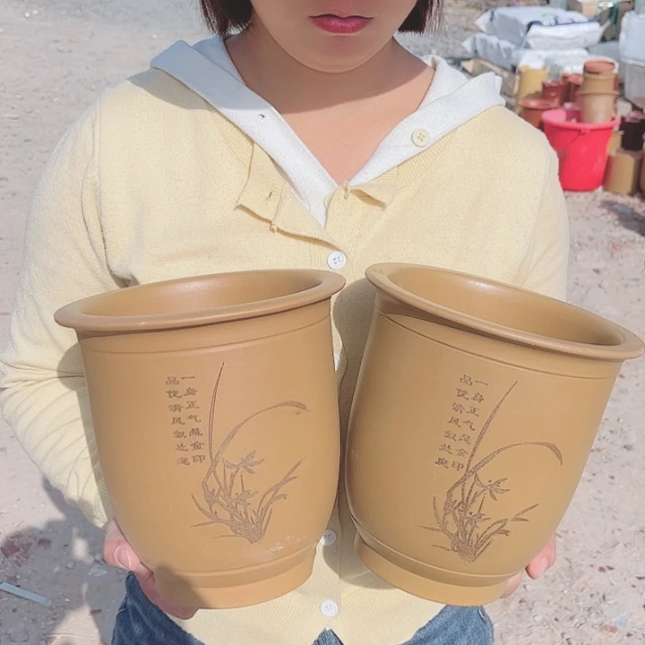 花盆紫砂宜兴紫砂精品花盆