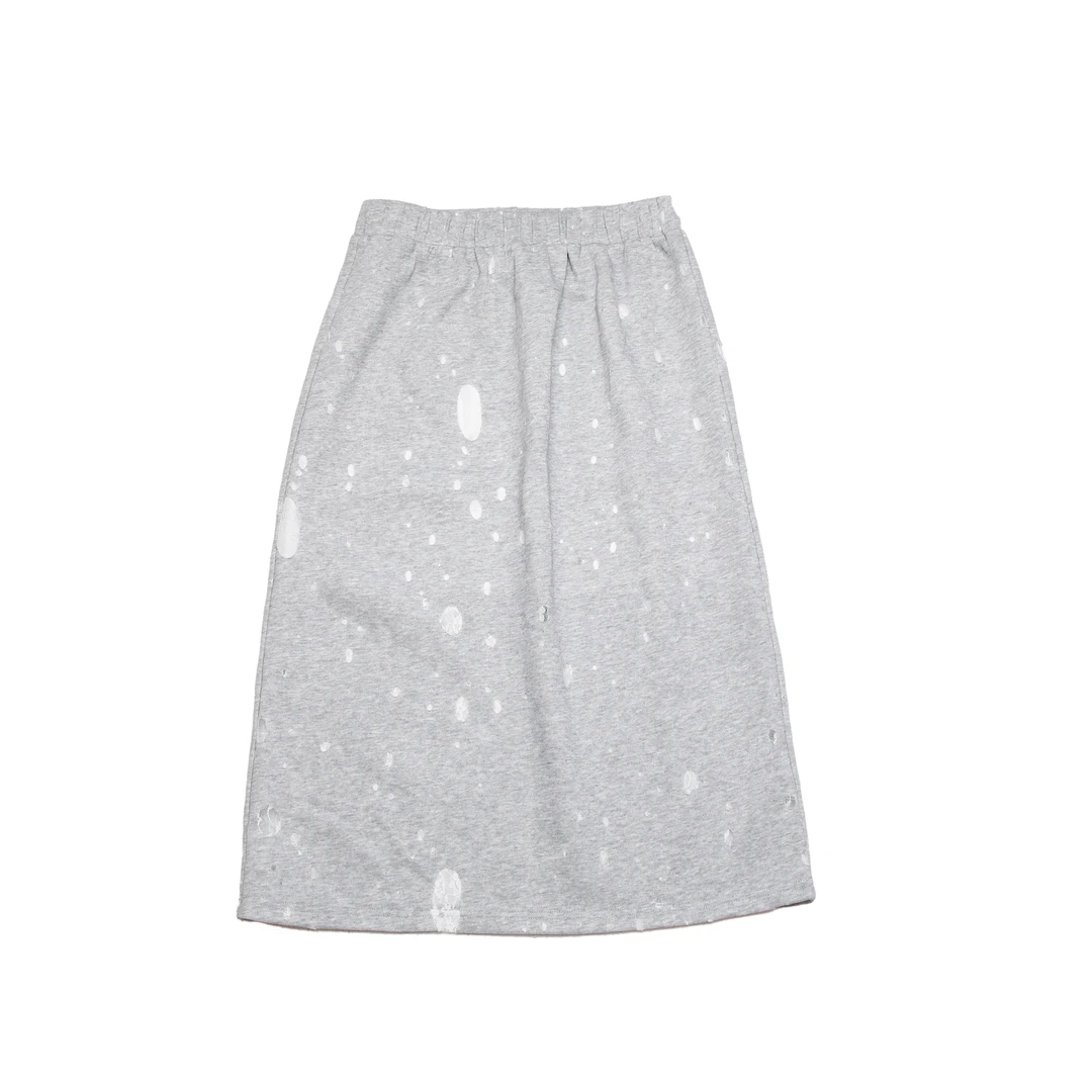 COEMES 25夏季新款松紧休闲风显瘦中长款女A字半身裙