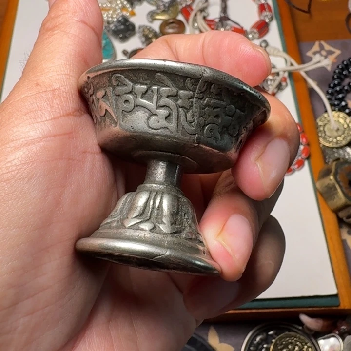 铜铁合金类铜菩提吊坠项链锁骨
