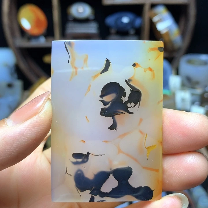 未镶嵌颈饰玛瑙/玉髓