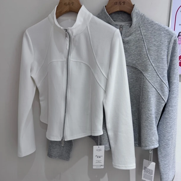 春｜立领鱼骨拼接运动外套3006