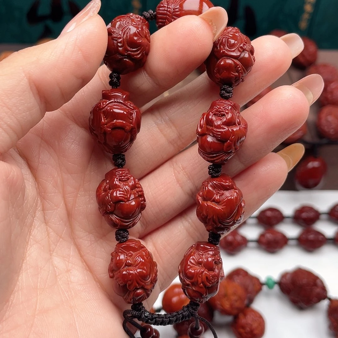 橄榄核手串阳****?财神手串