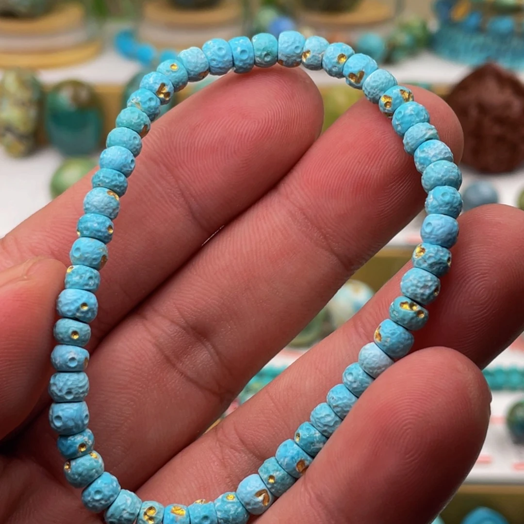 未镶嵌绿松石原矿绿松石