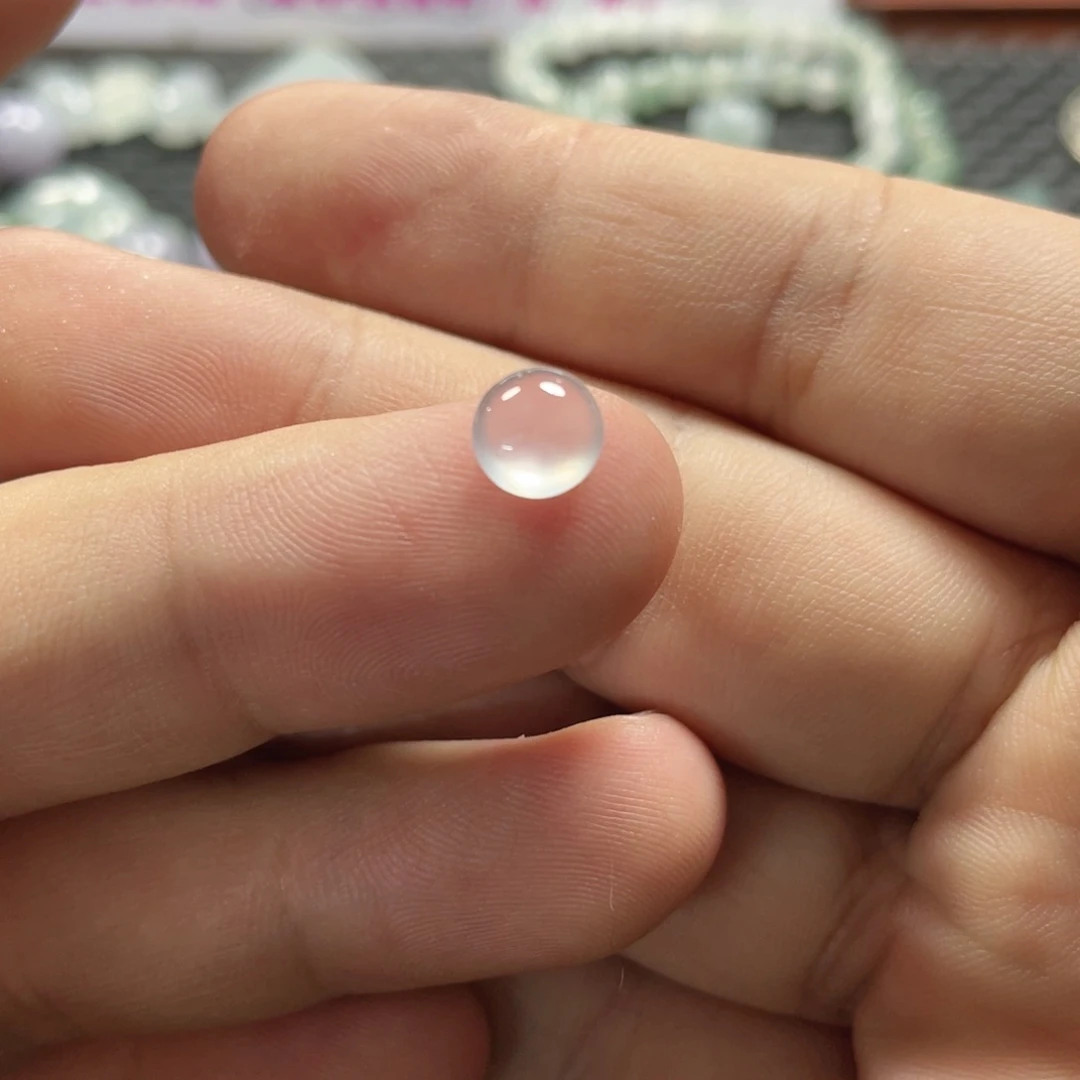 翡翠颈饰未镶嵌老**D翡翠