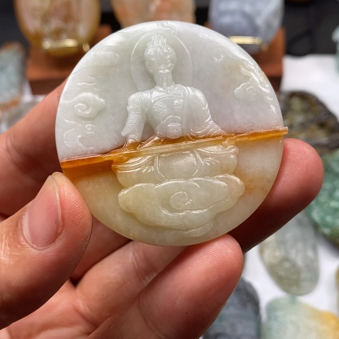 定制翡翠未镶嵌大圣