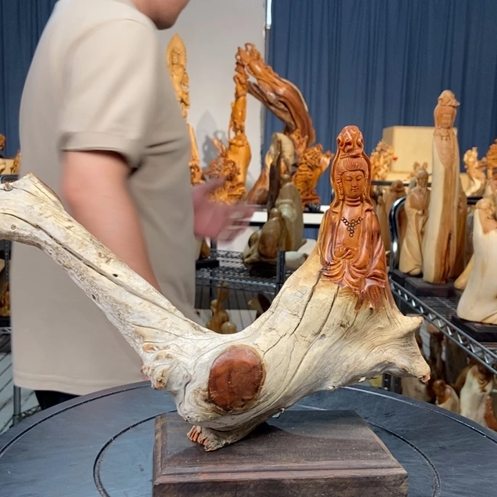 柏木（崖柏）随型摆件