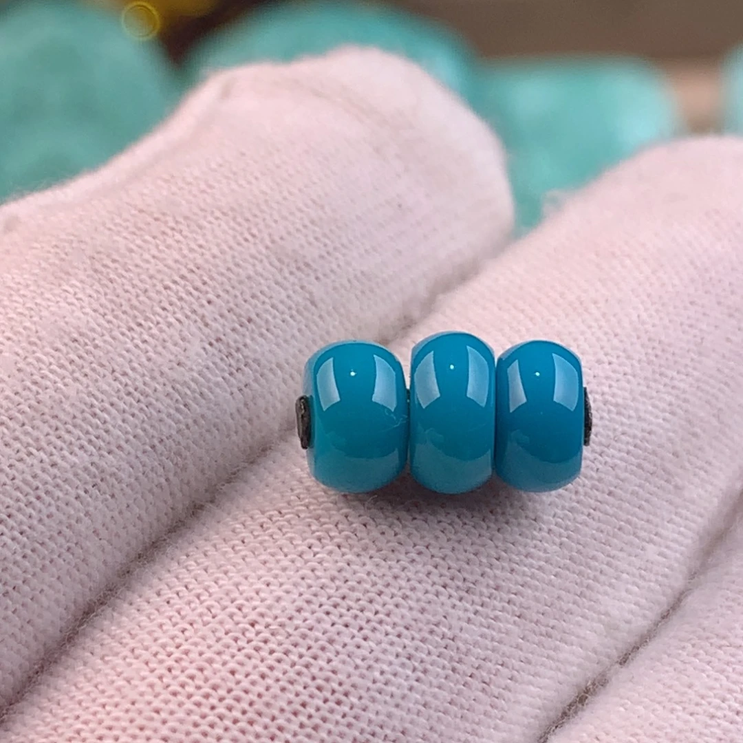 绿松石未镶嵌三连直切卡7