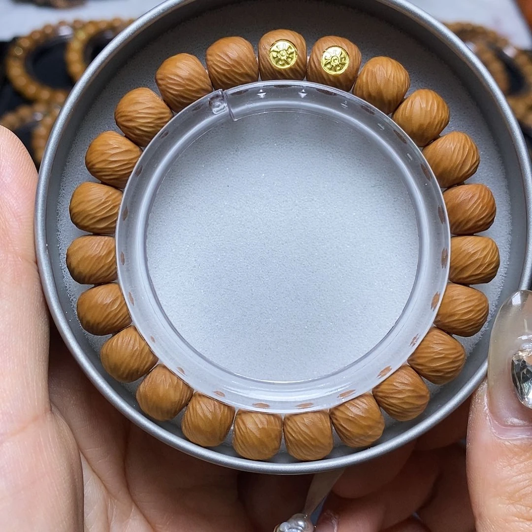 猴头核桃手串双标千刃云锦尺寸10左右全品单号377号