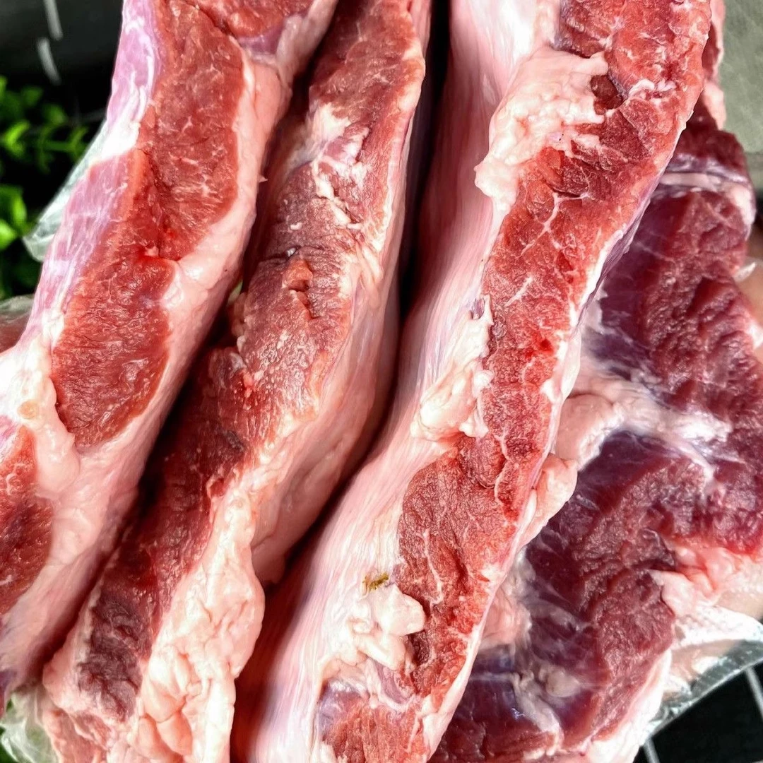 新鲜边肉冷冻东北猪油猪边肉商用大油边烧烤食材