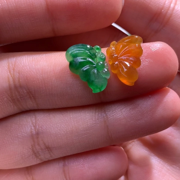 *****未镶嵌定制翡翠蝴蝶
