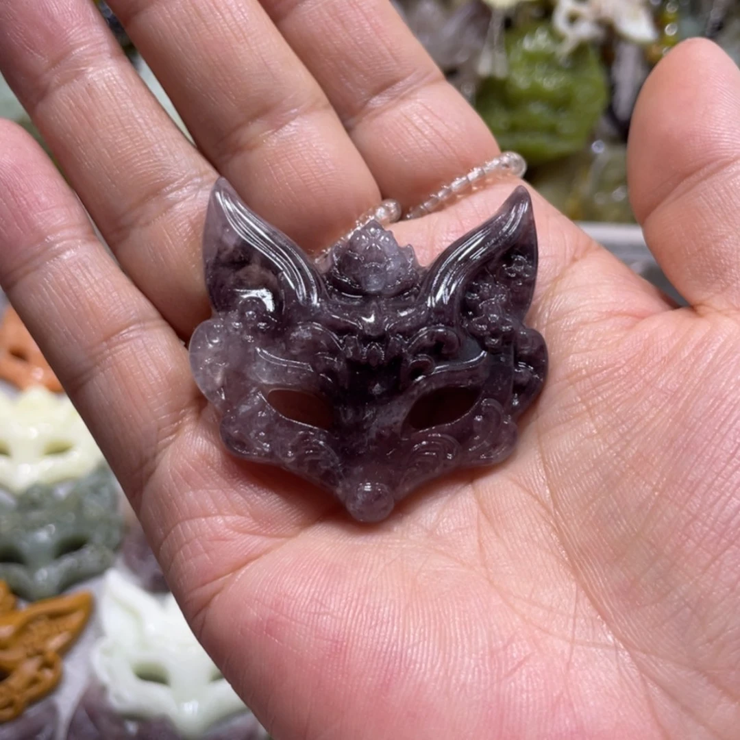 【闪购商品】岫玉颈饰未镶嵌雪64手牌