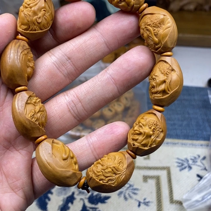 橄榄核手串/手链橄榄核雕工艺手串