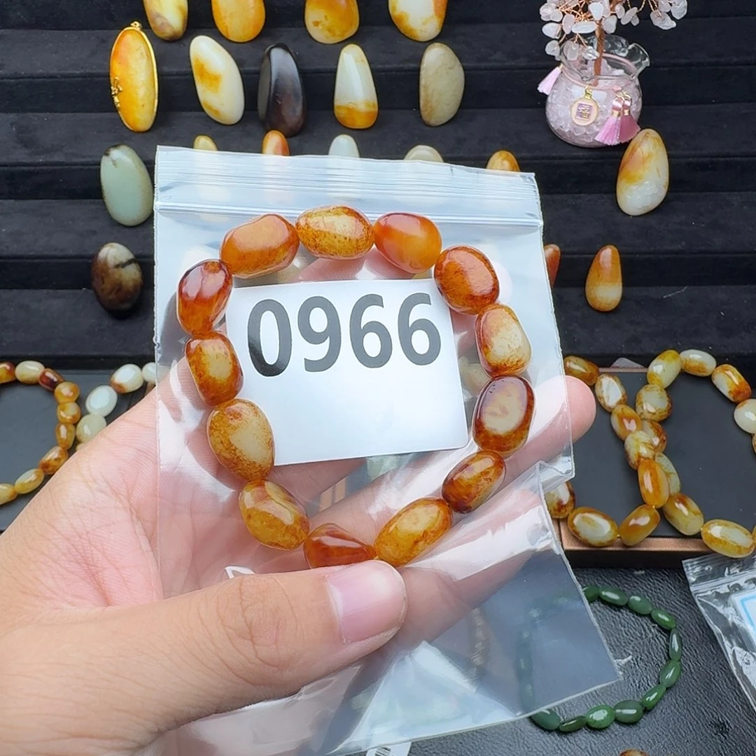 社***Y和田玉未镶嵌手串